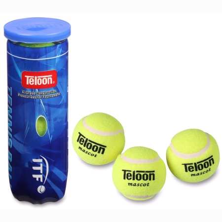 Купить Мяч для большого тенниса Teloon 616Т Р3  (3 шт) в Северобайкальске 
