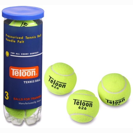 Купить Мяч для большого тенниса Teloon 626Т Р3  (3 шт) в Северобайкальске 