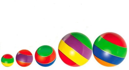 Купить Мячи резиновые (комплект из 5 мячей различного диаметра) в Северобайкальске 