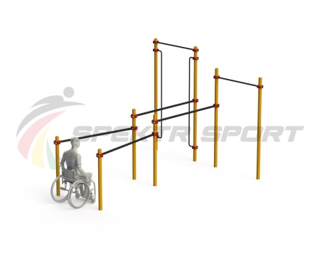 Купить Спортивный комплекс для инвалидов-колясочников WRK-D19_76mm в Северобайкальске 