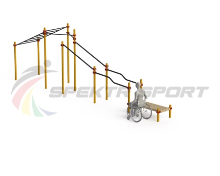Купить Спортивный комплекс для инвалидов-колясочников WRK-D22_76mm в Северобайкальске 