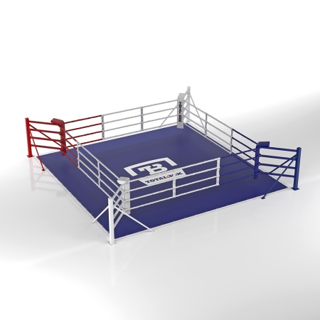 Купить Ринг боксерский напольный Totalbox на упорах 5х5м в Северобайкальске 
