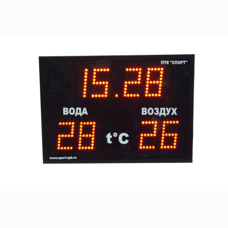 Купить Часы-термометр СТ1.16-2t для бассейна в Северобайкальске 