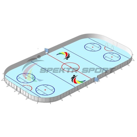 Купить Хоккейная коробка, борта фанера 12 мм, 30×15 в Северобайкальске 