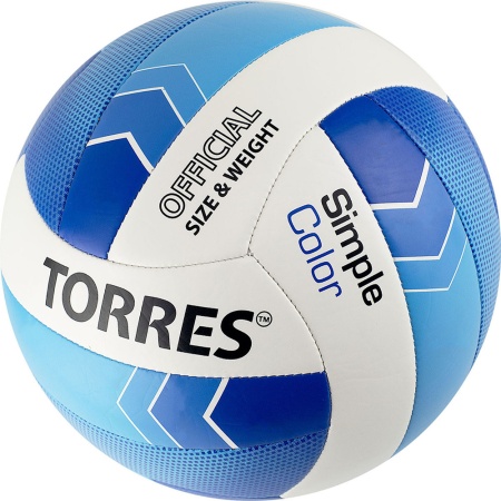 Купить Мяч волейбольный Torres Simple Color любительский р.5 в Северобайкальске 